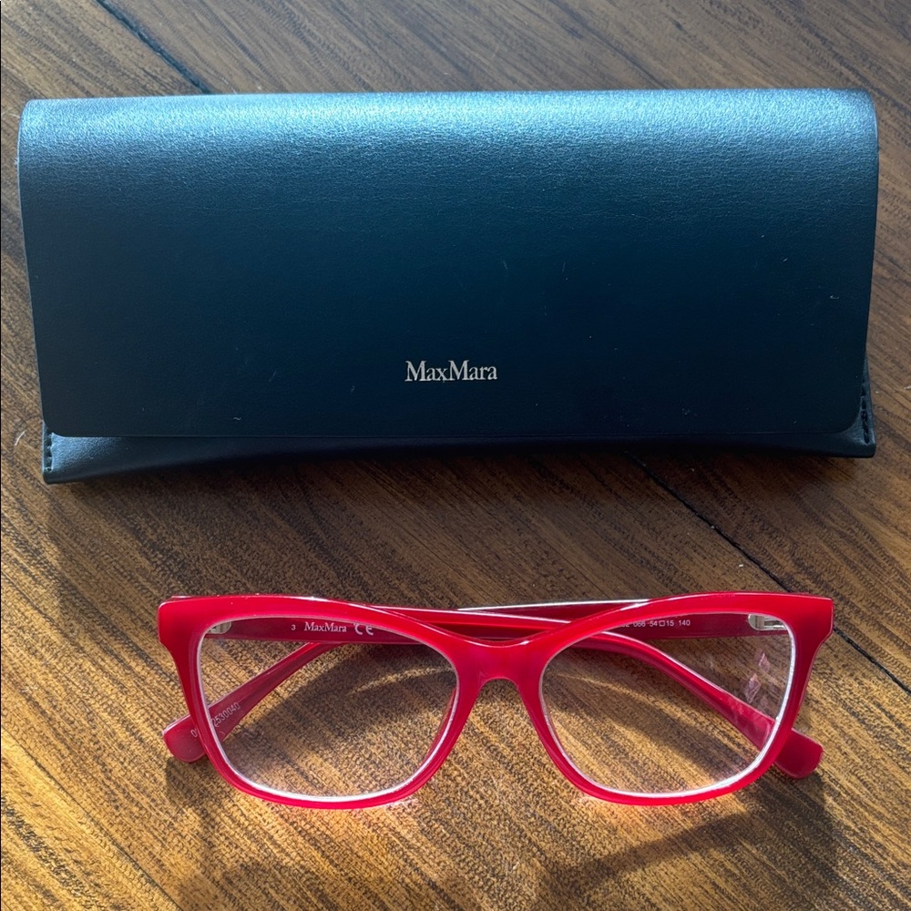 MaxMara Vibrant Red Women's Glasses